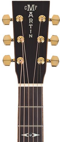 Martin GPCPA1 Plus Performing Artist Acoustic-Electric Guitar (with Case), Headstock