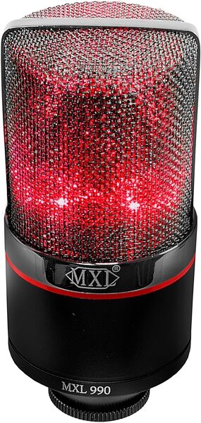 MXL 990 Blaze Large-Diaphragm Condenser Microphone, Action Position Back