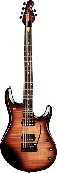 Ernie Ball Music Man JP6 John Petrucci 20th Anniversary Electric Guitar (with Case), Action Position Back