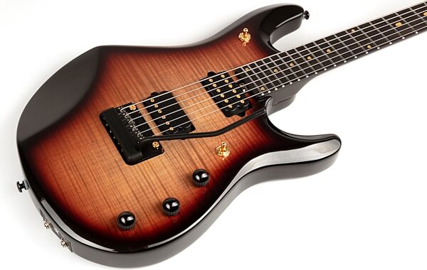 Ernie Ball Music Man JP6 John Petrucci 20th Anniversary Electric Guitar (with Case), Action Position Back