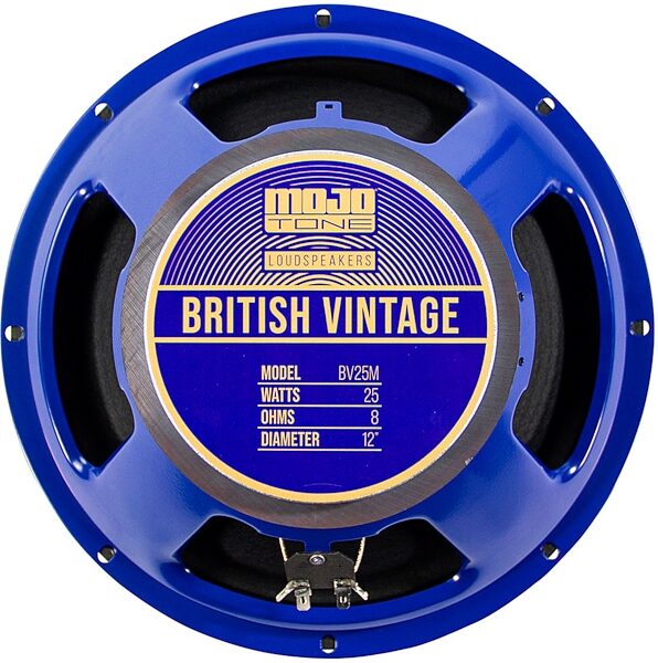 Mojotone BV-25M British Vintage Speaker, 8 Ohm, Action Position Back