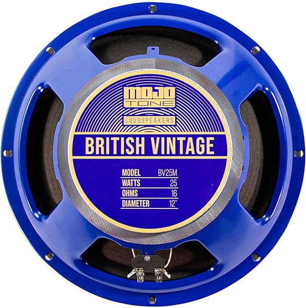 Mojotone BV-25M British Vintage Speaker, 16 Ohms, Action Position Back