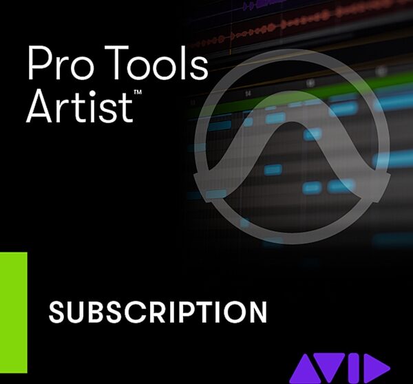 Avid Pro Tools Artist Software: 1-Year Subscription, Digital Download, Action Position Back