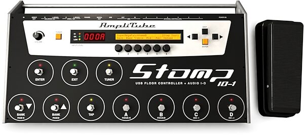 IK Multimedia Stomp IO USB Foot Controller and Audio Interface, Stomp Front
