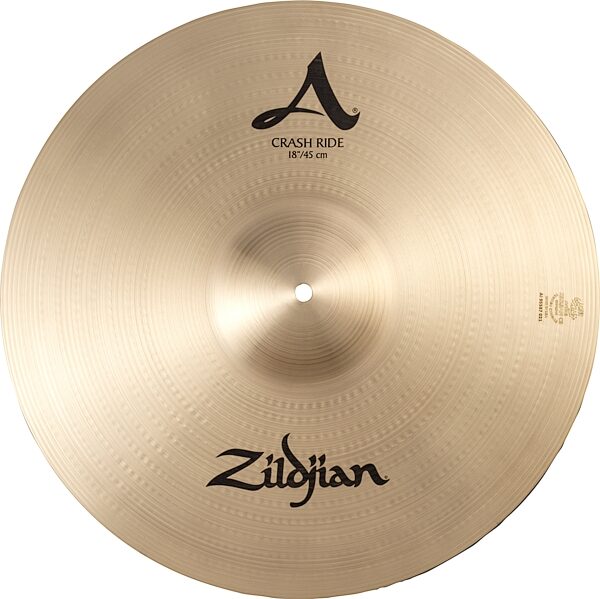 Zildjian A Series Crash Ride Cymbal, 18 inch, Action Position Back