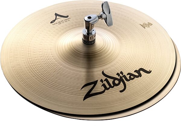 Zildjian A Series New Beat Hi-Hat Cymbals, 12 inch, Action Position Back