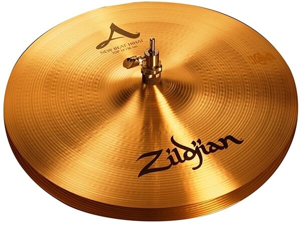 Zildjian A Series New Beat Hi-Hat Cymbals, 14 inch, Main