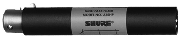 Shure A15HP High Pass Filter, New, Main