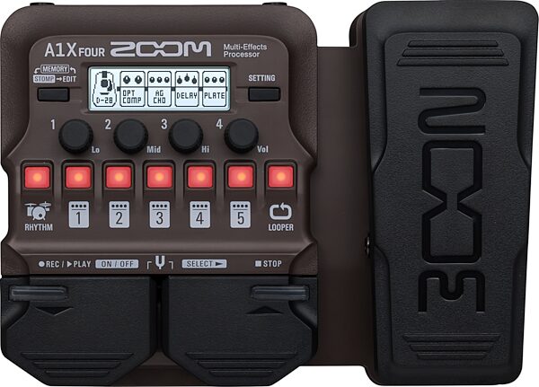 Zoom A1X-FOUR Acoustic Multi-Effects Processor, Warehouse Resealed, Main