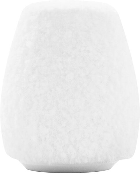 Shure A410WWS Premium Snap Fit White Windscreen, White, Overstock Sale, Main