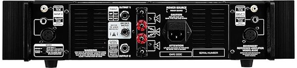 Behringer A500 Reference Studio Power Amplifier, Rear
