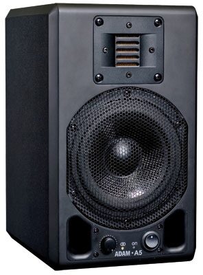 Adam A5 Powered Nearfield Monitor, Matte Black