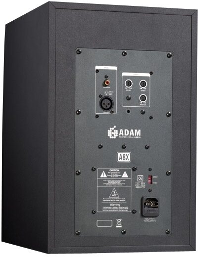 Adam A8X Powered Studio Monitor, Back