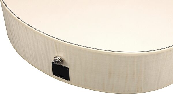 Ibanez AAM370E Advanced Acoustic-Electric Guitar, Antique White, Action Position Back