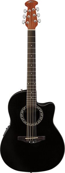 Applause by Ovation AB24 Acoustic-Electric Guitar, Black