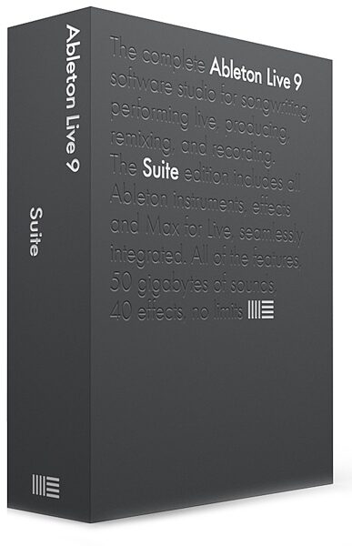 Ableton Live 9 Suite Music Production Software, Main