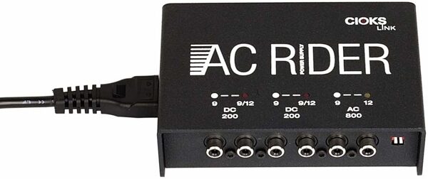 Cioks AC Rider Link Pedal Power Supply, Front