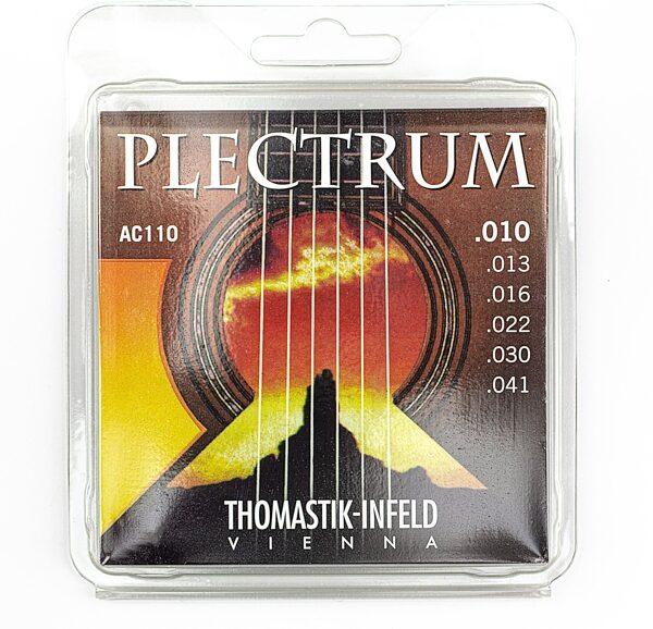 Thomastik-Infeld Plectrum Acoustic Strings, Extra Light, AC110, Action Position Back