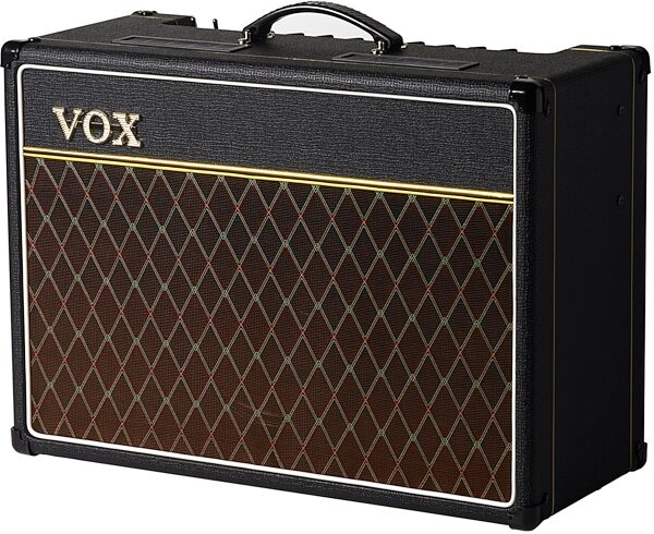 Vox AC15 Custom Guitar Combo Amplifier (15 Watts, 1x12"), AC15C1, Angle