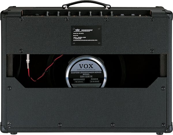 Vox AC15 Custom Classic Guitar Combo Amplifier (15 Watts, 1x12 in.), Rear