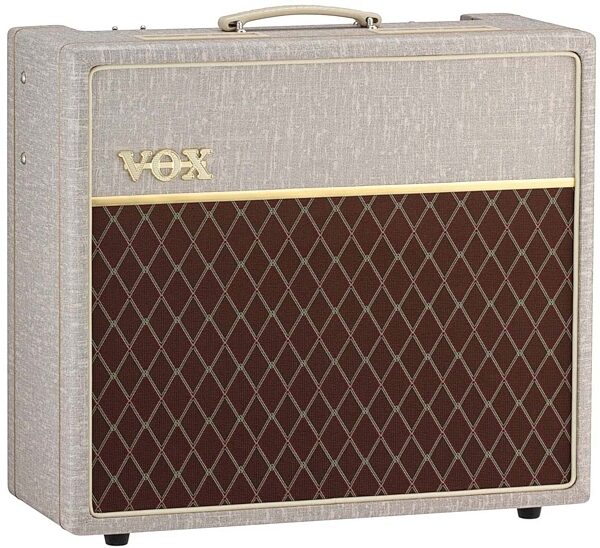 Vox AC15HW1X Hand-Wired Guitar Combo Amplifier (15 Watts, 1x12"), New, Angle