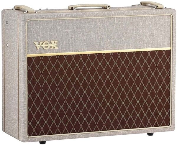 Vox AC30HW2 Hand-Wired Guitar Combo Amplifier (30 Watts, 2x12"), New, Angle
