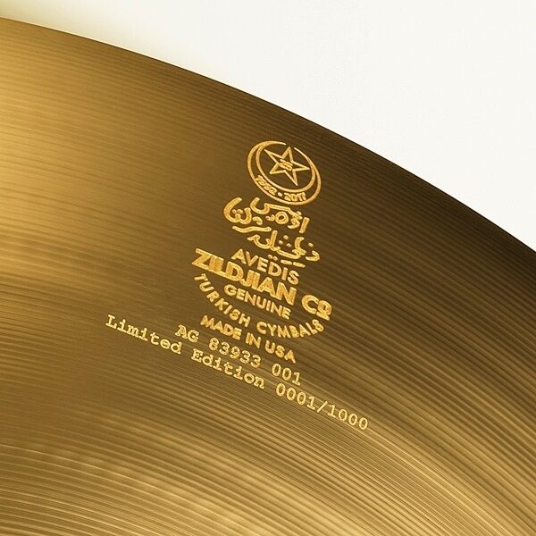 Zildjian Limited Edition A Custom 25th Anniversary Ride Cymbal, Alt