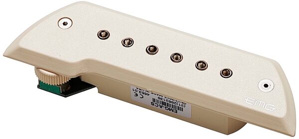 EMG ACS Acoustic Soundhole Pickup, Ivory, Ivory