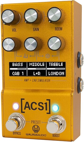 Walrus Audio Mako ACS1 MKII Amp Cabinet Simulator Pedal, New, Main Side