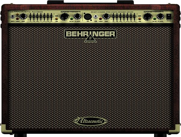 Behringer ACX900 Ultracoustic Acoustic Guitar Amplifier (90 Watts, 2x8"), Main