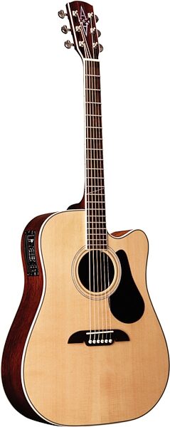 Alvarez AD60SC Artist Dreadnought Cutaway Acoustic-Electric Guitar, Natural