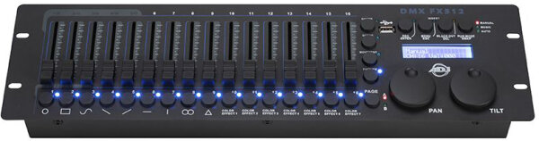 ADJ DMX FX512 Lighting Controller, New, Action Position Back