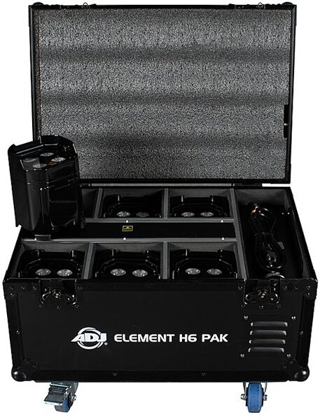 ADJ Element H6 Pak Stage Lighting Package, New, Case