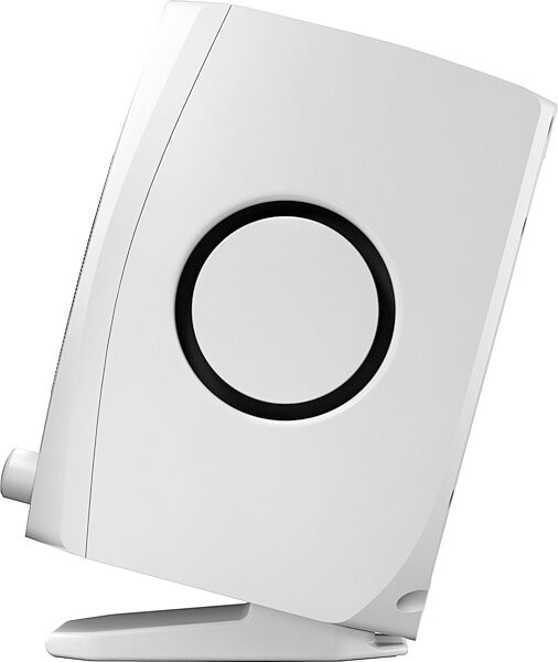 ADAM Audio D3V Active Desktop Studio Monitors, White, Pair, Action Position Back
