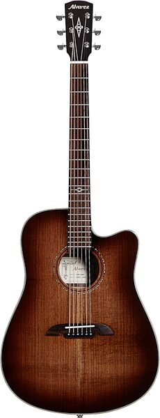 Alvarez ADWS77CESHB Artist Elite Dreadnought, Action Position Front