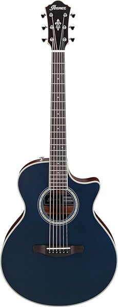 Ibanez AE200JR Acoustic-Electric Guitar (with Gig Bag), Action Position Front