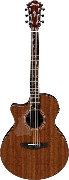 Ibanez AE295L Acoustic-Electric Guitar, Left-Handed, Natural Low Gloss, Scratch and Dent, Main