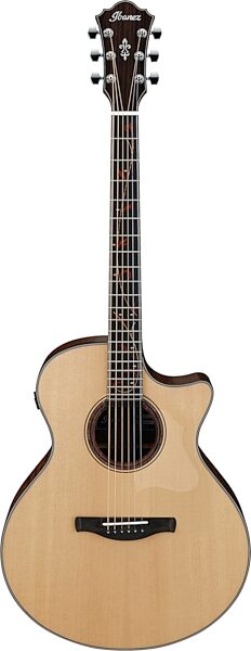 Ibanez AE325 Acoustic-Electric Guitar, Natural Low Gloss, Blemished, Main
