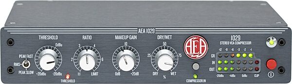 AEA Microphones 1029 Stereo VCA Compressor, New, Action Position Back