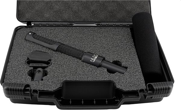 AEA N28 NUVO Stereo Phantom Ribbon Microphone, New, Action Position Back