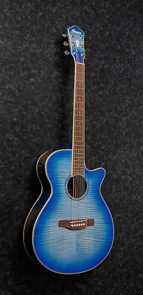 Ibanez AEG19II Acoustic-Electric Guitar, Angled Front
