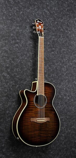 Ibanez AEG19LII Acoustic-Electric Guitar, Left Handed, Angled Front