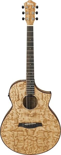 Ibanez AEW40AS Ash Acoustic-Electric Guitar, Natural