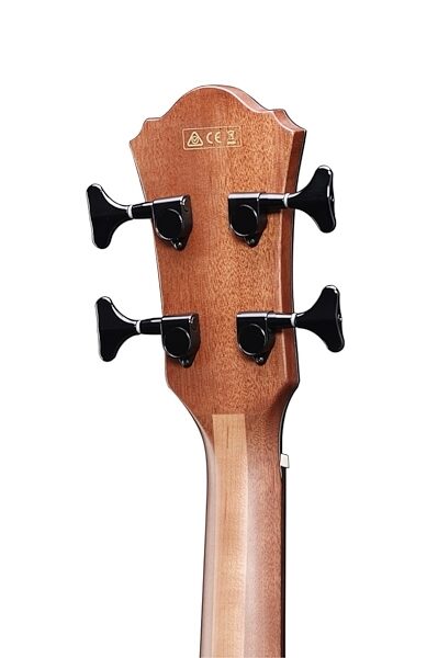 Ibanez AEWB50NT Acoustic-Electric Bass, Headstock Back