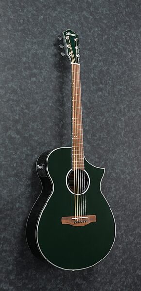 Ibanez AEWC10 Artwood Exotic Acoustic-Electric Guitar, Angled Front