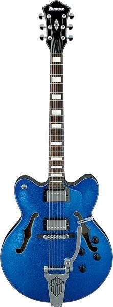 Ibanez AFD75T Artcore Electric Guitar, Blue Sparkle