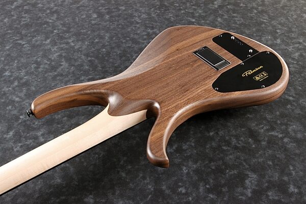 Ibanez Affirma Premium AFR4 Walnut Electric Bass (with Case), Angled Back