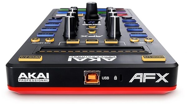 Akai AFX DJ Controller for Serato, Rear