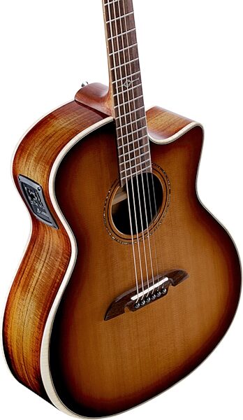 Alvarez AGA95CEARSHB Artist Elite Grand Auditorium Acoustic-Electric Guitar, Action Position Back