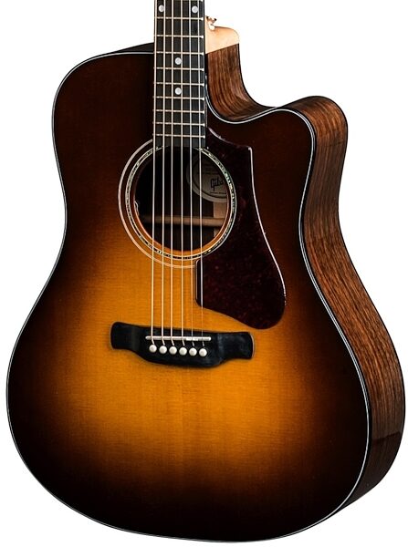 Gibson 2018 Hummingbird Walnut AG Cutaway Acoustic-Electric Guitar (with Case), Body